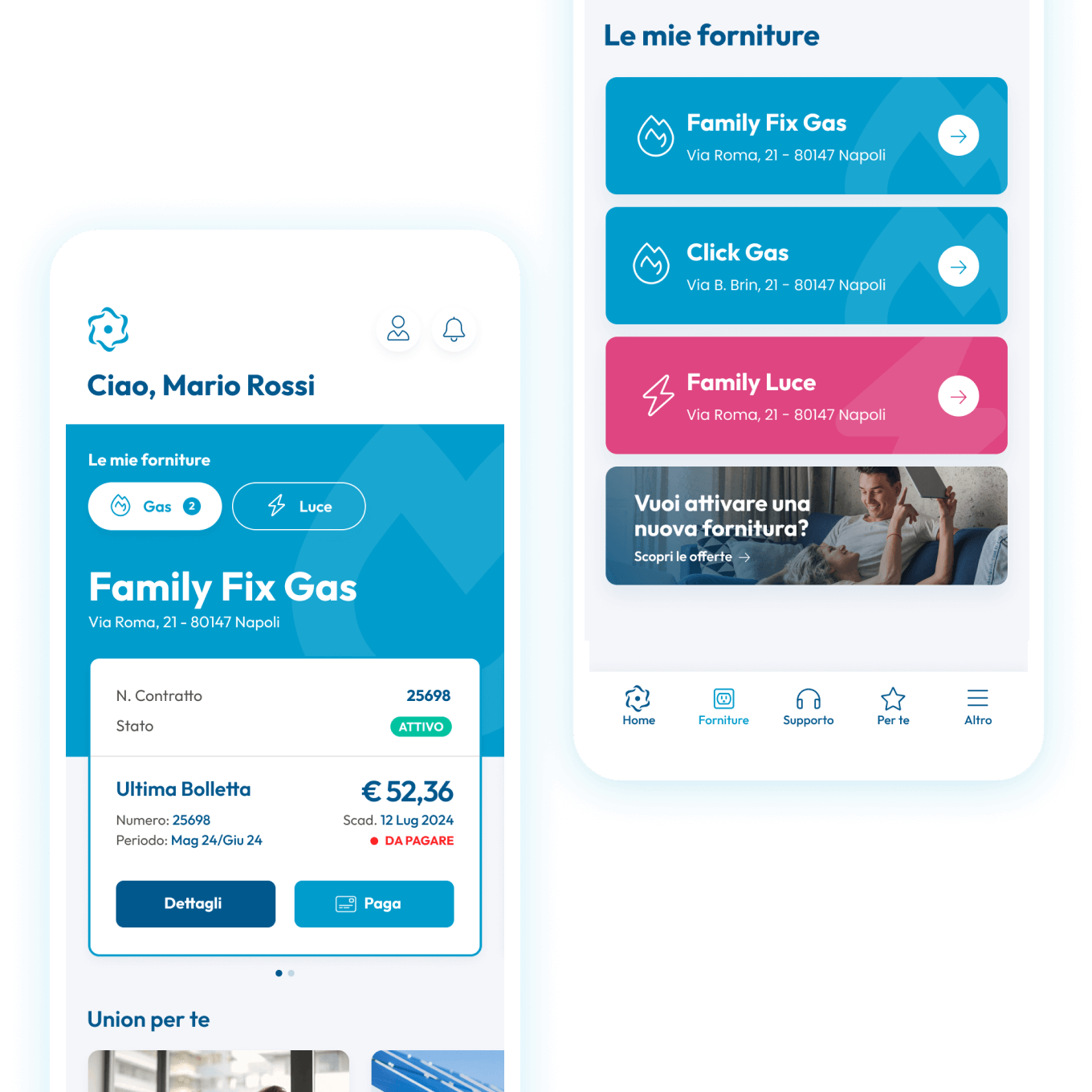 Gestisci le tue forniture