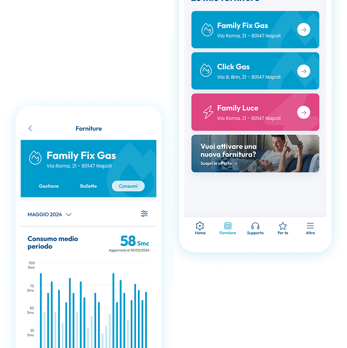Monitora i tuoi consumi